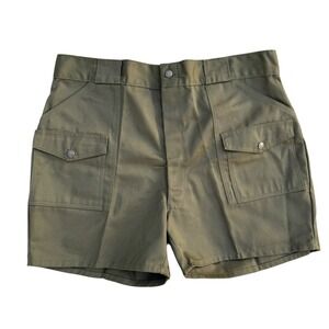 Vintage‎ Boy Scouts of America Official Uniform Shorts Olive Green Size 40 NWT
